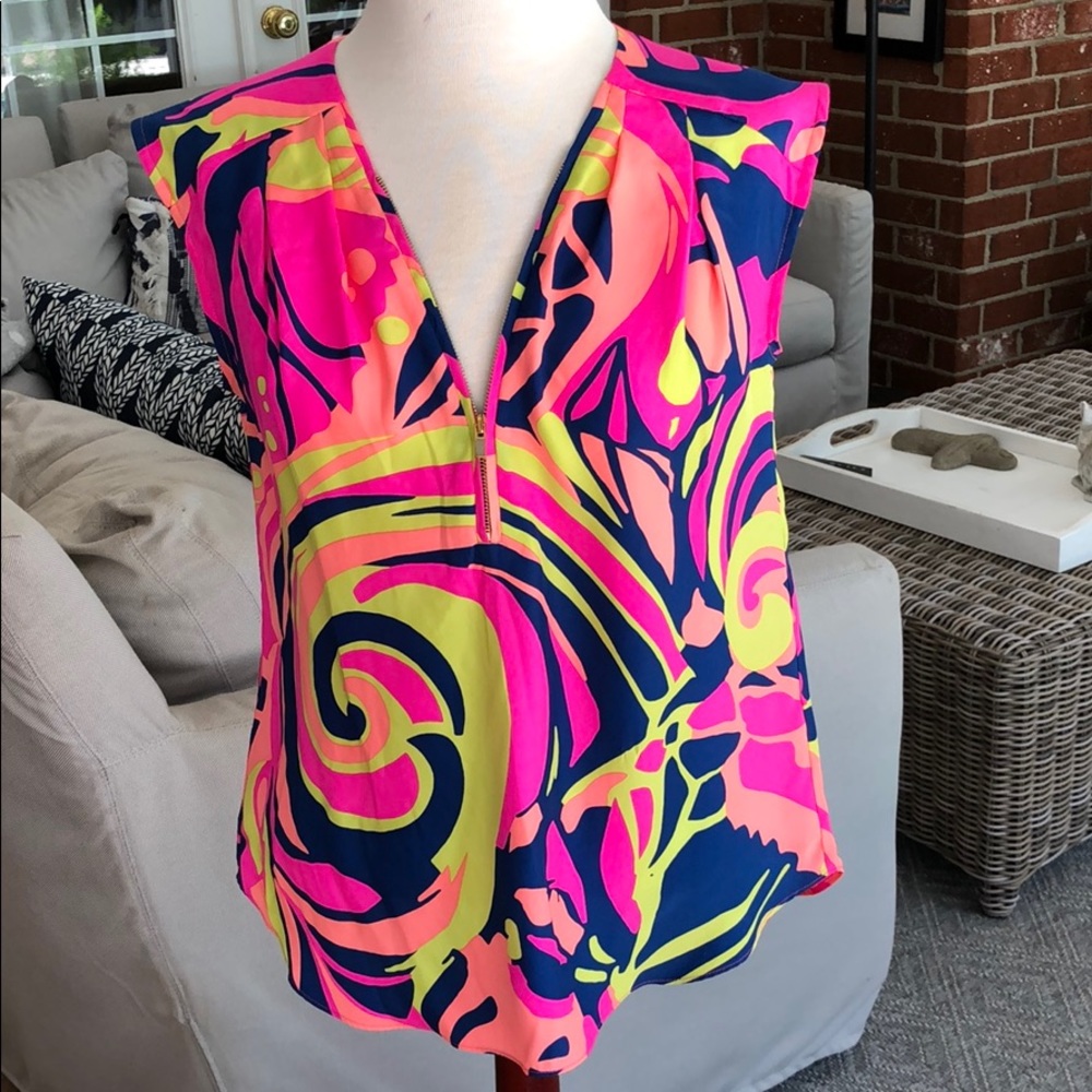 Alice & Trixie silk top